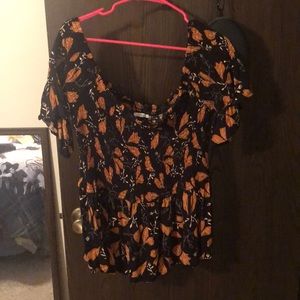 Off the shoulder top